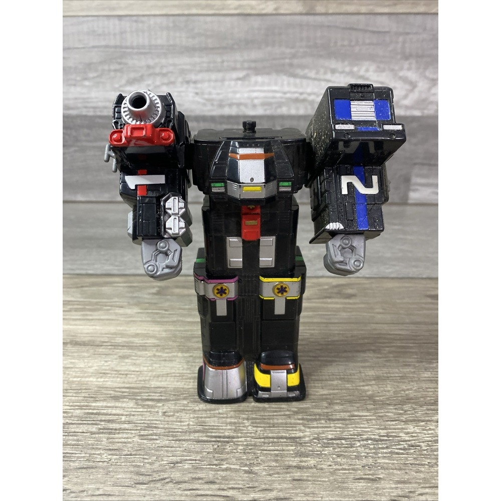 Bandai Power Rangers‎ Lightspeed Rescue Supertrain Megazord Black Action Figure